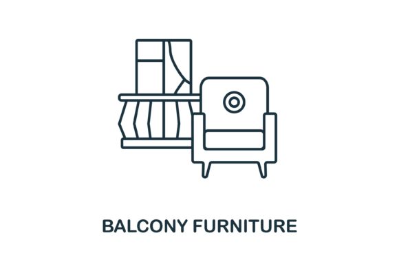 Balcony Furniture Icon Embroidery Review
