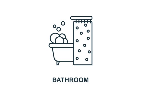 Bathroom Icon Graphics and Icons Review