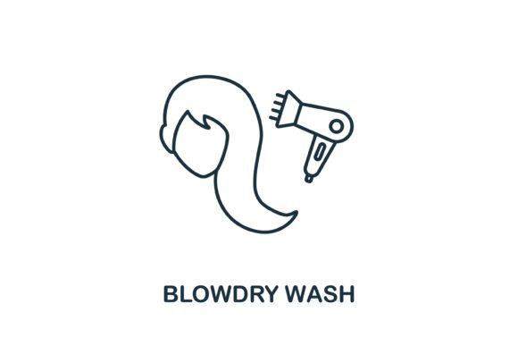 Blowdry Wash Icon Graphics and Icons Review