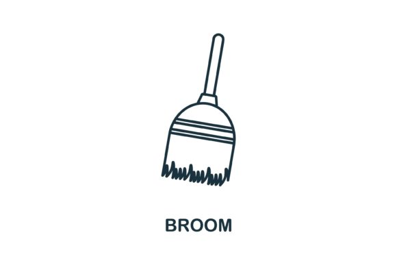 Broom Icon Graphics and Icons Review