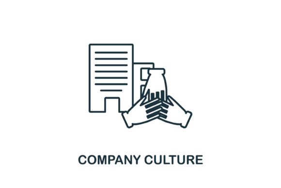 Company Culture Icon Graphics and Icons Review