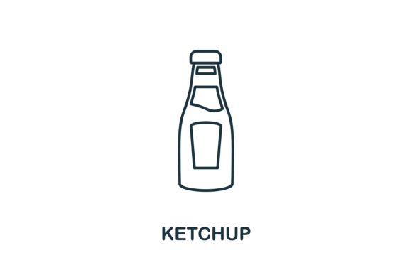 Ketchup Icon Graphics and Icons Review