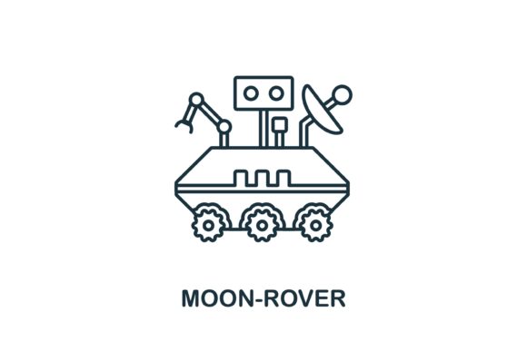 Moon-Rover Icon Graphics and Icons Review