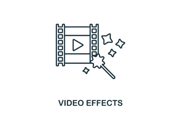 Reviewing Video Effects Icon for Embroidery Projects