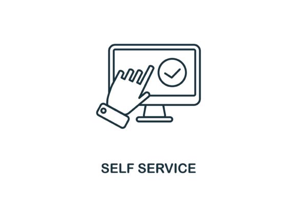 Self Service Icon Graphics and Icons Review