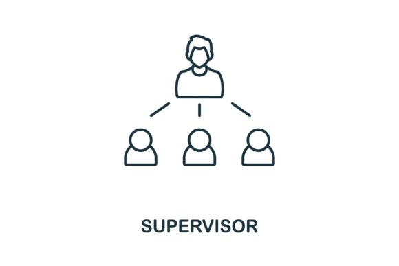 Supervisor Icon Graphics and Icons Review