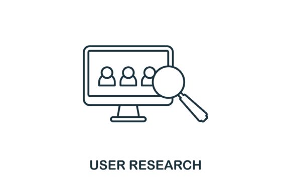 User Research Icon Graphics and Icons Review