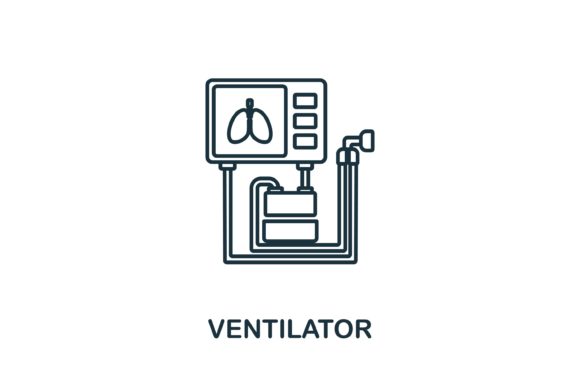 Ventilator Icon Graphics and Icons Review
